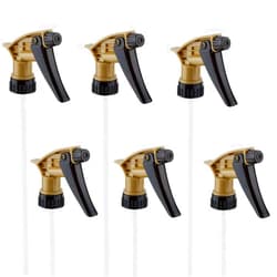 Comfort Axis Heavy Duty Acid Resistant Trigger Sprayer, Black/Gold, 9-1/4