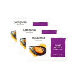 Patagonia Provisions Smoked Mussels (4.2oz unit) 3-Pack