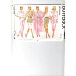 Butterick Today's Wardrobe Pattern 4635 Misses Coat, Jacket, Skirt, Pants and Shirt Size 8-12