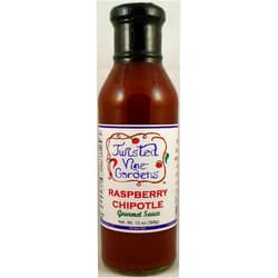 Twisted Vine Gardens Raspberry Chipotle Everything Sauce - Grilling, Marinade, Dipping, Glazing Sauce