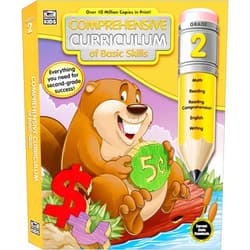 By Thinking Kids (Compiler), Carson Dellosa Education (Compiler) Carson Dellosa Comprehensive Curriculum of Basic Skills Second Grade Workbook, Reading Comprehension, Language Arts, Spelling, Grammar, Math, and Writing Practice, Classroom or Homeschool Curriculum