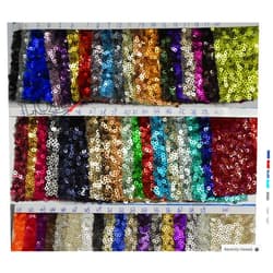 Royaltime 3mm Sequin Fabric Color Card
