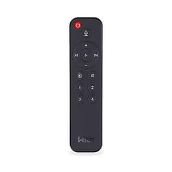 WiiM Voice Remote for WiiM Mini and Pro Audio Streamer, Push-to-Talk, 4 Music Preset Buttons