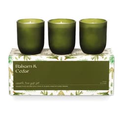 ILLUME Candle Trio Gift Set, Balsam & Cedar