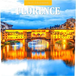 Red Robin Publishing Red Robin 2025 Florence Monthly Wall Calendar | 12