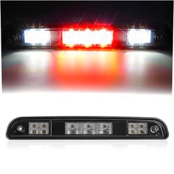 Tutor Auto 3rd Third Brake Light for 1992 1993 1994 1995 1996 1997 Ford F150 F250 F350 Bronco High Mount Stop Light Assembly LED Smoked Cargo Lamp Accessories