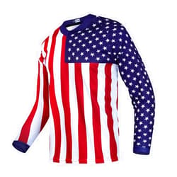 YOUALSO Mountain Bike Jersey for Men, Long Sleeve Dirt Bicycle Shirt for Motorcycle Motocross BMX Moto Mx ATV Riding Off Road
