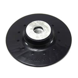 Elitexion Angle Grinder Ribbed Back 4-1/2 inches Plastic Pad for Resin Fiber Disc with 5/8 inch 11 Thread, Max 20,000 RPM