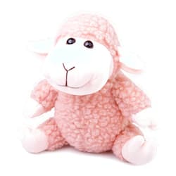 BABY FRANKIEZHOU Sheep Lamb Plush, Soft Cute Pink Lamb Plush Toy, Children's Sheep Plush Toys, Gifts Children Sitting Position 6.5inch…