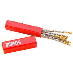 Eurotool Dormer Twist Drills, Size 53, Pack of 10 | DRL-227.53