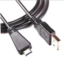 Adhiper Replacement VMC-MD3 USB Data Sync Transfer Cable USB 2.0 Charging Cord Lead Compatible with Sony Cyber-Shot/Cybershot Digital Camera DSC-W350D W360 W380 W390 W570 TX100 TX66 and More (3.3ft/Black)