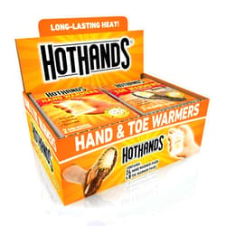 HotHands Hand & Toe Warmers - Long Lasting Natural Odorless Air Activated Warmers - 24 pair hand warmers & 8 pair toe warmers (Pack of 1)
