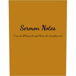 Evelyn Moore Sermon Notes: 
