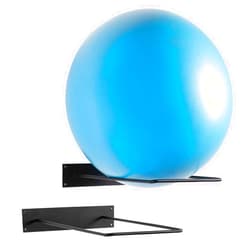 MyGift Black Metal Wire Wall Mounted Large Stability Ball Storage Rack, Yoga Studio Gym Exercise Ball and Equipment Organizer, Set of 2