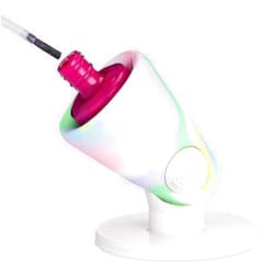 tweexy Hinge Untippable Nail Polish Bottle Holder | Anti-Spill Nail Polish Holder Stand, Tilted, IntelliStick Airlock Suction | Fingernail Painting, Nail Art Tools | Nail Polish Accessories (Unicorn)