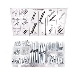 Ruibapa 200 PCS Spring Assortment Kit Zinc Plated Extension and Compression Springs Kit with 20 Different Sizes for Home Repairs & DIY