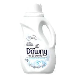 Downy Free & Gentle Liquid Fabric Conditioner for Sensitive Skin, 34 Fl Oz
