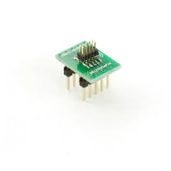 Chip Quik (Qty 2) Proto-Advantage DR127D254P10M Dual Row 1.27mm Pitch 10-Pin Male Header to DIP-10 Adapter