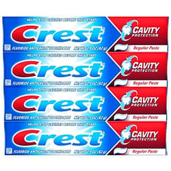 Crest Cavity Protection Regular Toothpaste, 2.9 oz - Pack of 4