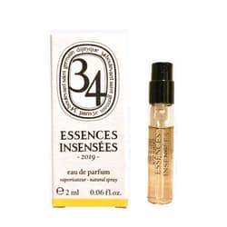 Diptyque 34 Essences Insensees 2019 Perfume .06 oz Travel Size