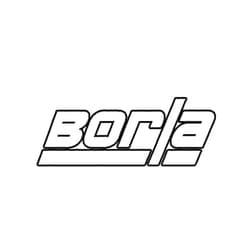 EW Designs Borla Decal Sticker Die Cut Bumper Sticker Vinyl Sticker Car Truck Decal 5