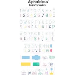 Cricut 29-0287 Alphalicious Font Cartridge