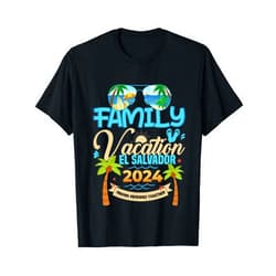 Matching Family Vacation El Salvador Shirts 2024 Family Vacation El Salvador 2024 Cruise Summer Vacation 2024 T-Shirt