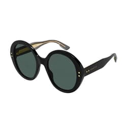 Gucci GG1081S Shiny Solid Black/Grey One Size