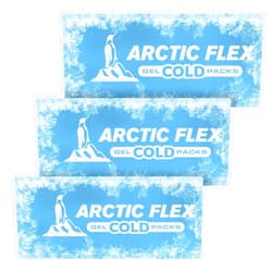 Arctic Flex Gel Replacement Packs - Gel Ice Packs Reusable for Knee Ice Brace - Hot and Cold Gel Pack for Injuries, Pain Relief, Swelling - Flexible Therapy Compression Wrap - Athletic, Women, Men