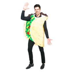 Spooktacular Creations Taco Costume Adult Halloween Costume Burrito Food Costume for Halloween Dress Up Cosplay Party