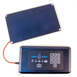 Loxx Boxx Parcel Perfect Loxx Boxx Solar Panel: 5 Watt 6 Volt Solar Panel is Waterproof, Lightweight and Designed to Work with Your Loxx Boxx Device.
