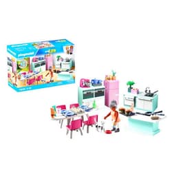 Playmobil Kitchen with Dining Table