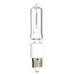 Satco S3487 1/Card 120V 250-Watt T4.5 E11 Base Light Bulb, Clear