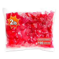 Shippedfast Cinnamon Discs Candy. 2 Pound Bulk. Hard Candy. Individually Wrapped. Red Cinnamon Discs. Wrapped Disk.