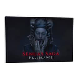 Generic Poster Hellblade Poster Art Wallpaper (2) Home Decor Poster Wall Art Hanging Picture Print Bedroom Decorative Painting Posters Room Aesthetic 08x12inch(20x30cm), Frame-style