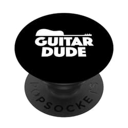 Acoustic Guitar Gifts & Accessories Acoustic Guitar Dude Musician - Guitarist PopSockets Swappable PopGrip