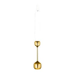 Lind DNA LINDDNA Silhouette 145 Candle Holder Gold Plated 4P 991570-CN