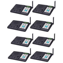 GLCONN 8 Pack Intercom System for Home Business House Office