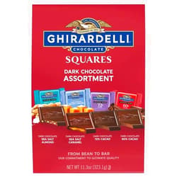 Ghirardelli, Squares Dark Chocolate Assortment, 11.3 Ounce