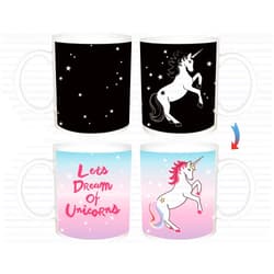 A&S Design Cool & Cute Perfectly Color Changing Unicorn Mug, Best Gift with Premium Quality