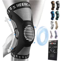 NEENCA Professional Knee Brace for Pain Relief, Medical Knee Support with Patella Pad & Side Stabilizers, Compression Knee Sleeve for Meniscus Tear, ACL, Joint Pain, Runner, Workout