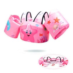 MOAMDAUT U.S Coast Guard Approved Toddler Floaties Kids Swim Vest for 22-66 Pounds Boys-Girls Water Wings Kids Pool Floaties for 2-6 Years Old Child Swim Learning Trainning