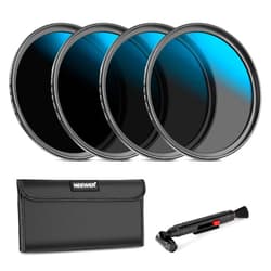 Neewer 77mm ND Lens Filter Set, ND16/ND32/ND64/ND1000, Lens Cleaning Pen, Filter Pouch, HD Filter Accessories Kit Compatible with Canon Nikon Sony Camera Lens