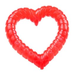 SmartPetLove Snuggle Puppy Teething Comfort Aid for Puppies - Naturally Soothe and Provide Relief with Ice (Heart Shaped)