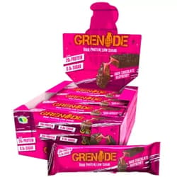 Grenade Carb Killa High Protein and Low Carb Bar, 12 x 60 g - Dark Chocolate Raspberry