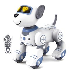 Dailiot Robot Dog Toys for Kids Age 3-9, Programmable Robotic Puppy, Interactive Robotic Dog Gift, Follow & Touch Function RC Robots Dog with Singing and Dancing