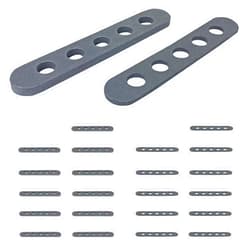 EDSRDRUS 24 Pcs Hat Size Reducer 0.12&0.20 Inch Breathable Thick Hat Tape Skin-Friendly Foam Hat Filler for Hat Cap (Grey)