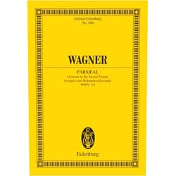 By Richard Wagner (Author), Egon Voss (Editor) Format: Kindle Edition Parsifal: Overture to the Opera (Eulenburg Studienpartituren)