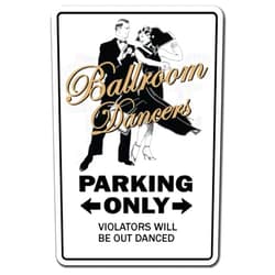 SignMission Ballroom Dancers Sign Ball Elegant Dance Music Dancing Teacher School | Indoor/Outdoor | 20