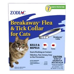 Zodiac Breakaway Flea and Tick Collar for Cats, 13
